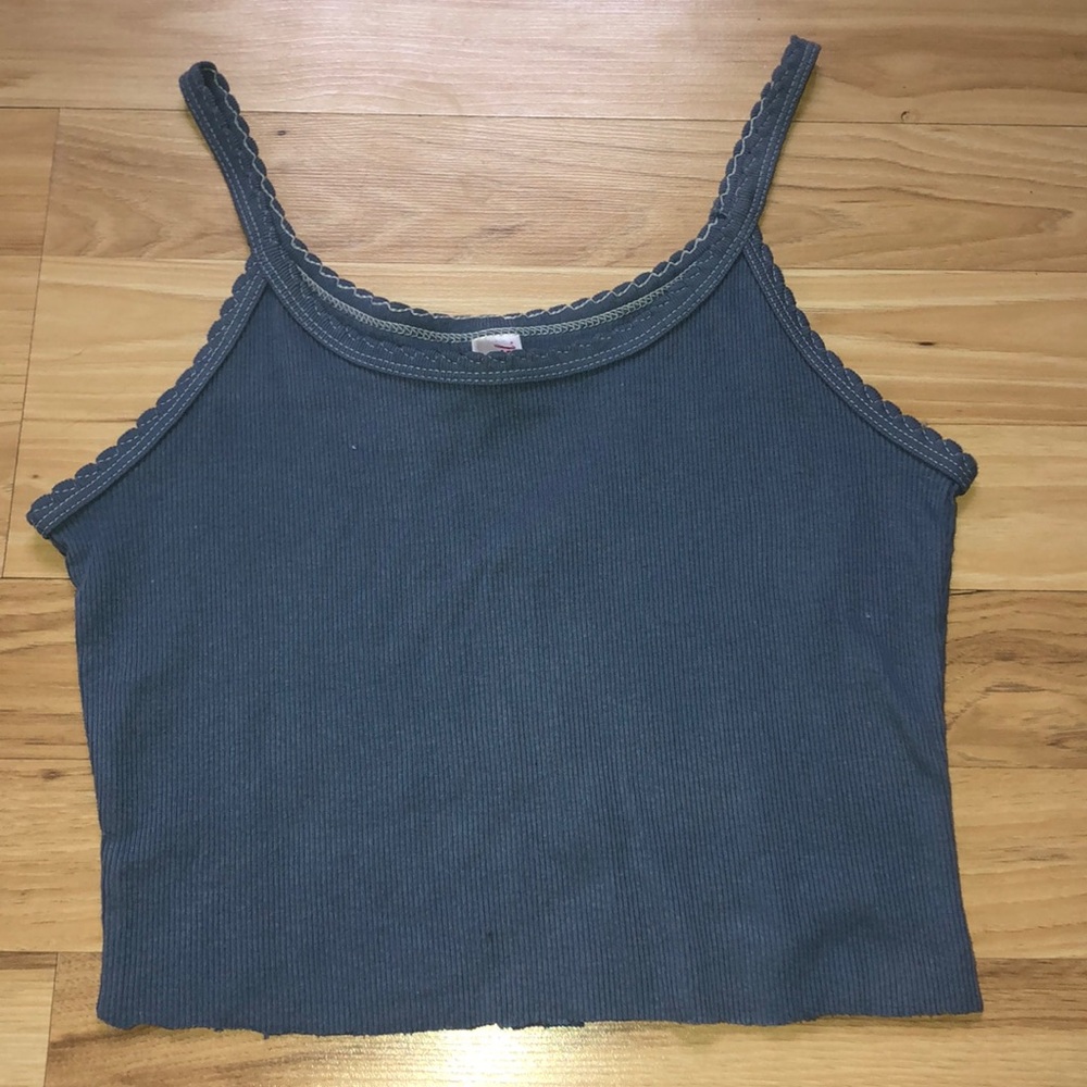 cute blue tank top